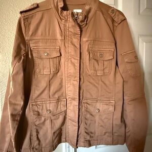 Women's Tan Utility Jacket